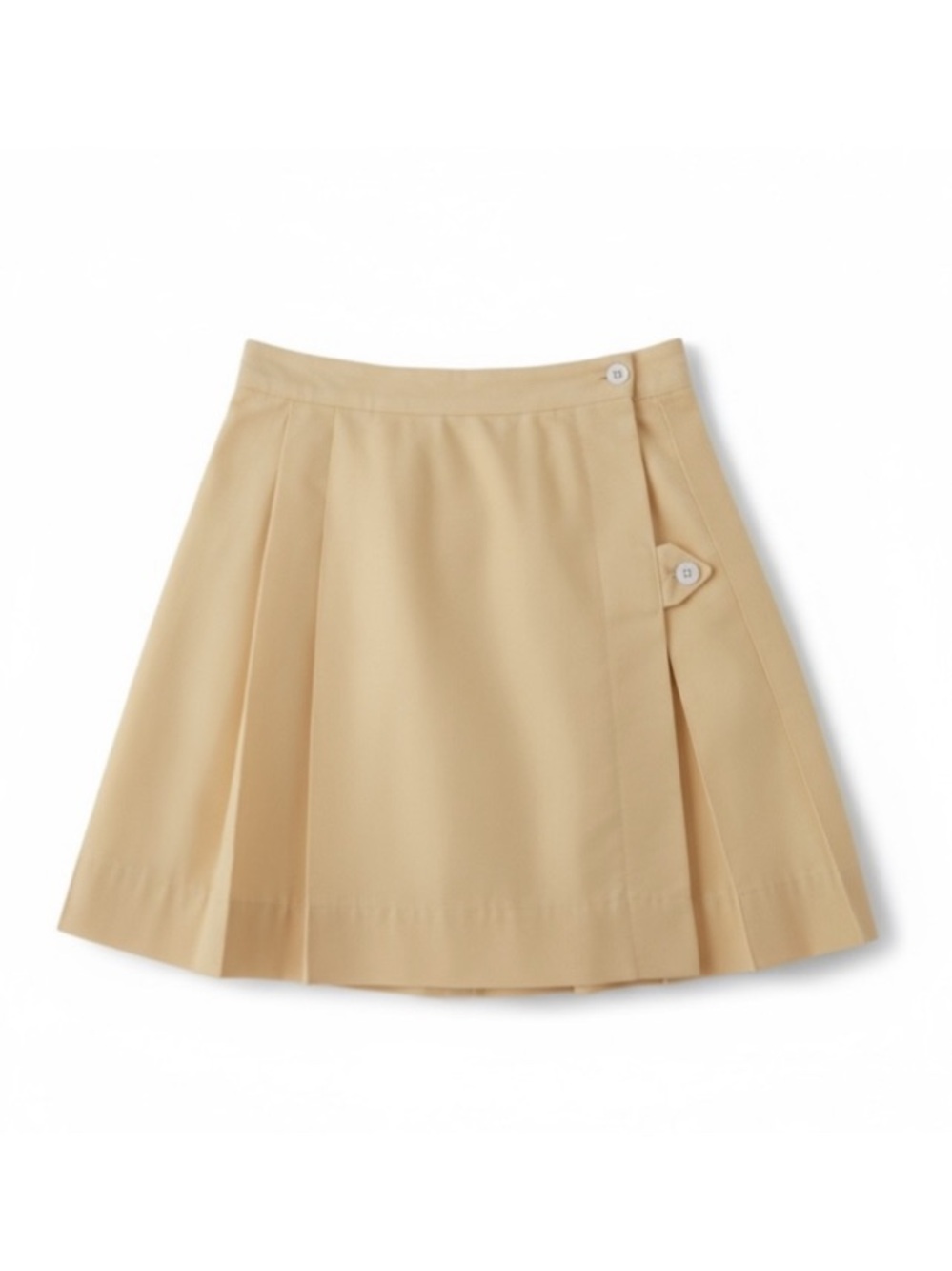 Vintage Jarmen Eddy Butter Yellow Pleated Skirt